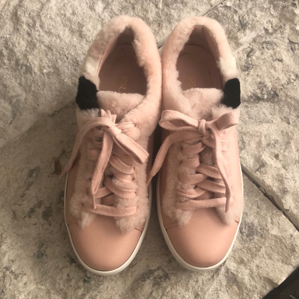 Prada blush shoes